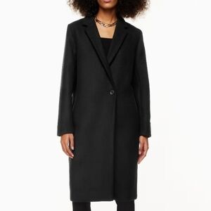 Aritzia Babaton Black The Stedman Coat (2021 version) Small